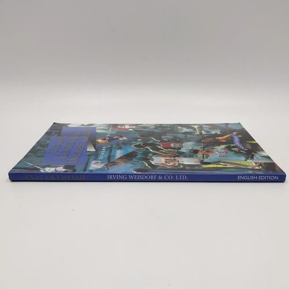1996 Centennial Olympic Games From Athens to Atlanta Collectors Book English Ed
